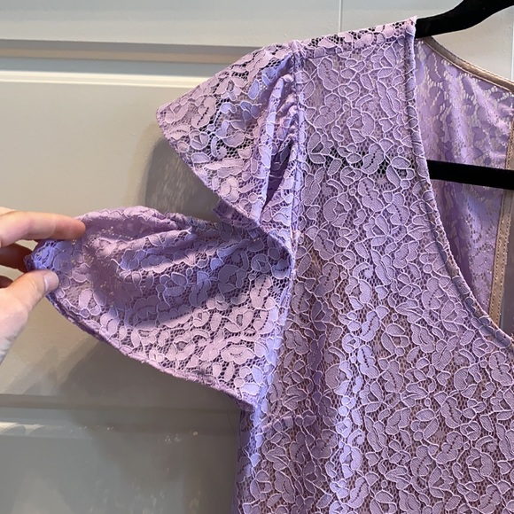 Lilac Lace Dress - Picture 2 of 6